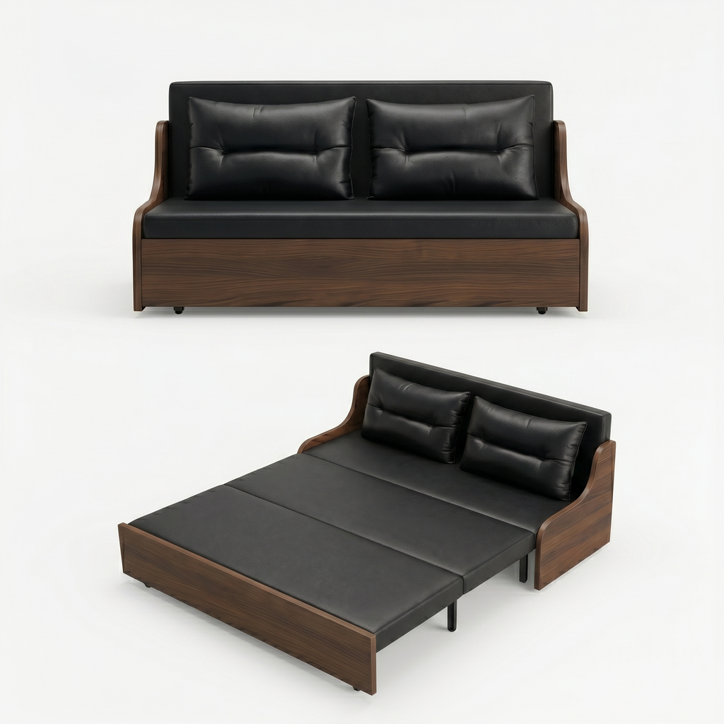 Sofa Giường Da PU SMF22  SmartFurni SMF22-PU