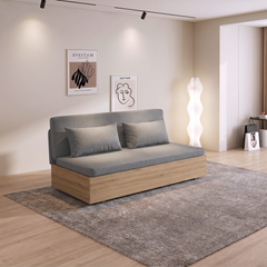 Sofa giường gấp gọn vải lanh canvas SmartFurni - SMF23