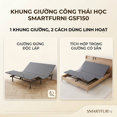 Giường công thái học SmartFurni GSF150