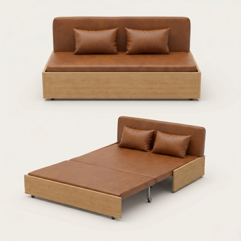 Sofa Giường Da PU SMF23 SmartFurni SMF23-PU