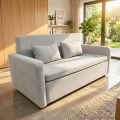 Sofa giường đa năng vải lanh canvas SmartFurni - SMF12A
