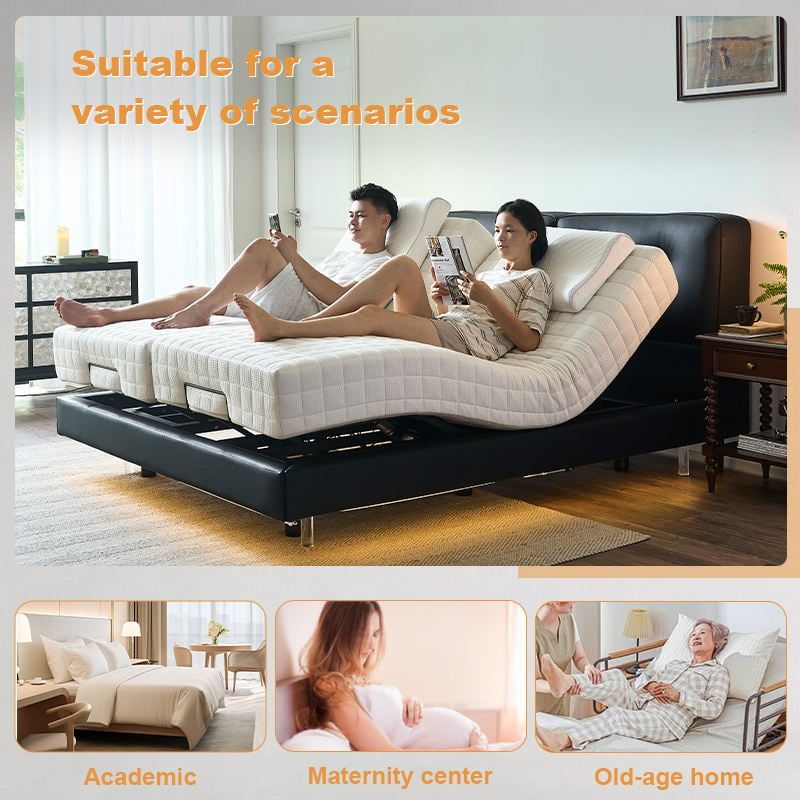 Giường công thái học SmartFurni - SMF800-DOUBLE