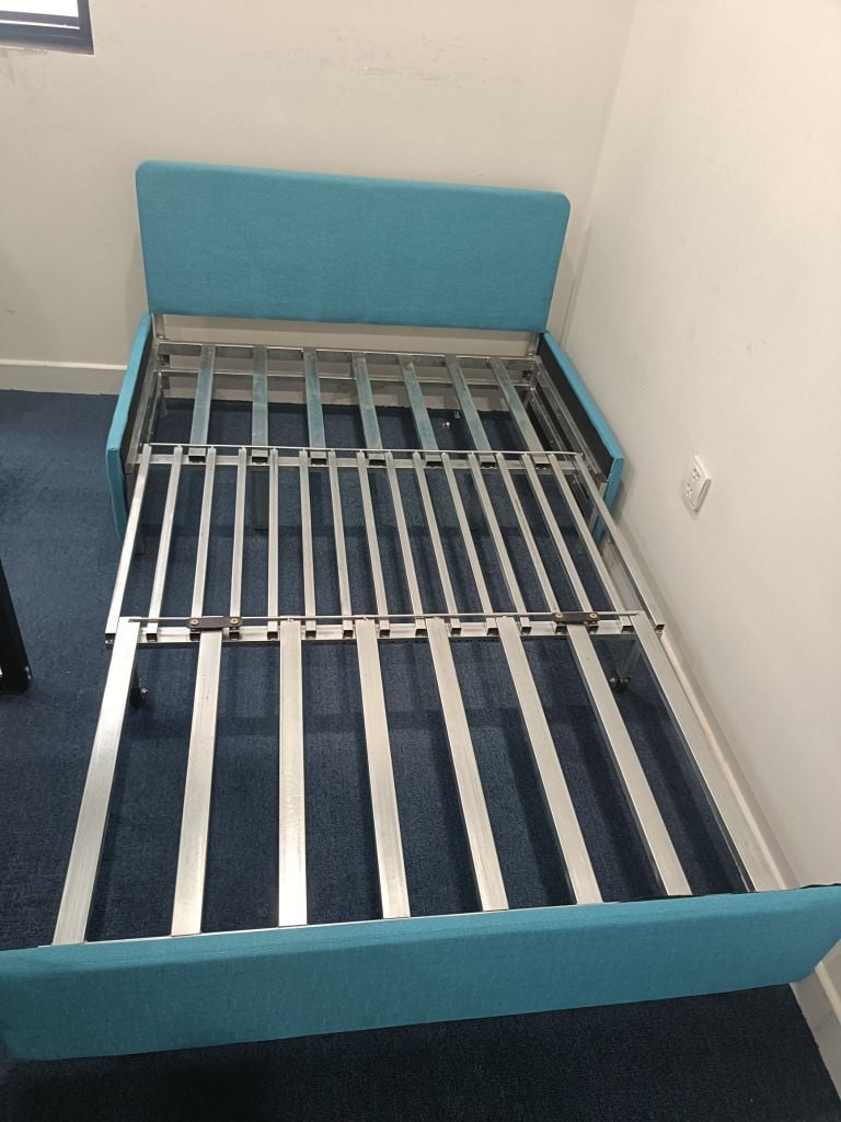 Sofa giường gấp gọn vải lanh canvas SmartFurni - SMF23