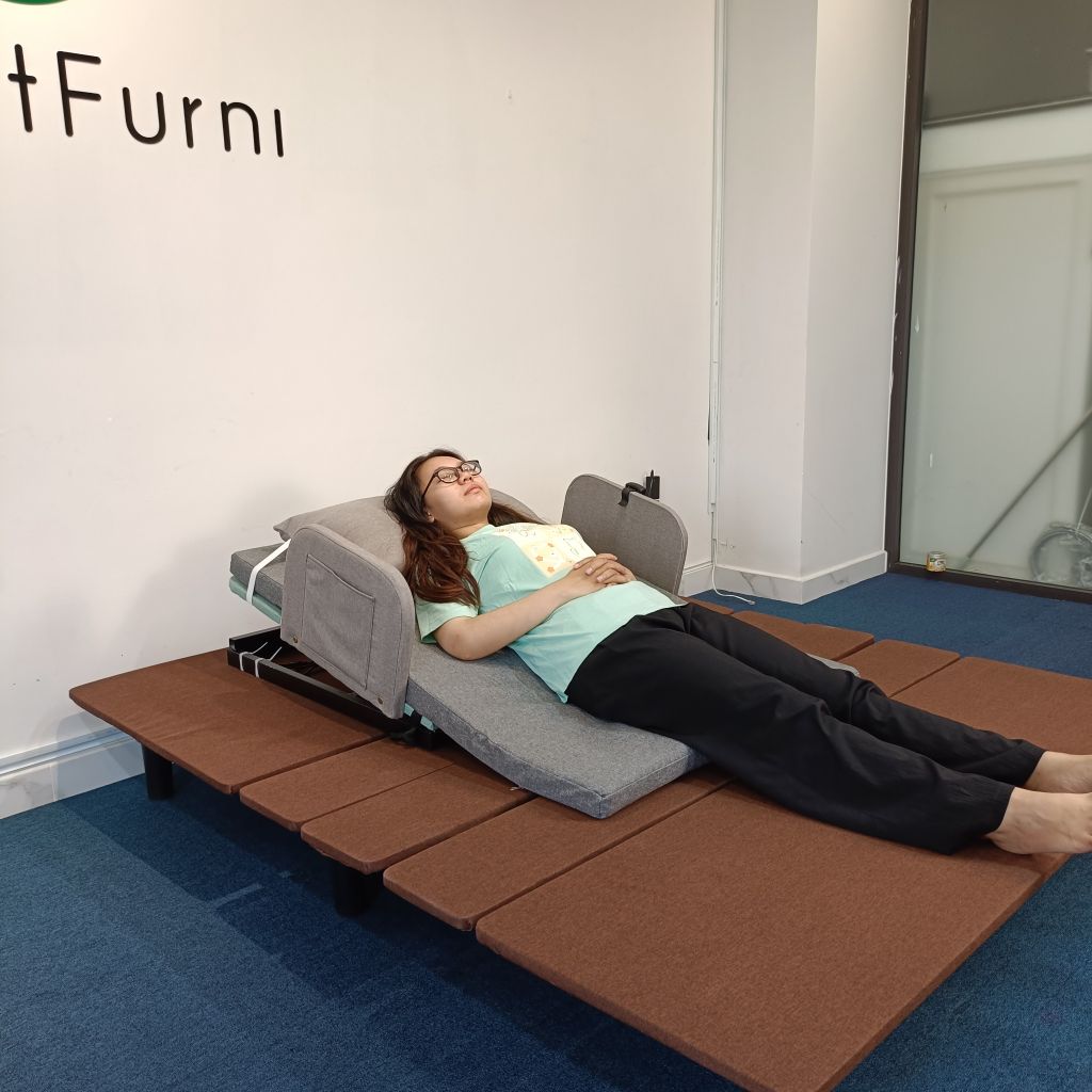 Đệm nâng hạ tự động SmartFurni - Phiên Bản 1 Động Cơ SM-GTL120 không tay vịn