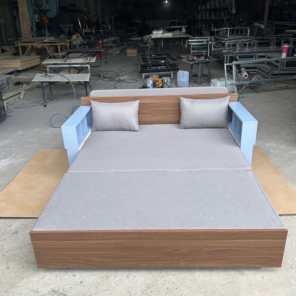 Sofa giường 4 trong 1 SmartFurni SMF28C - Tích hợp bàn làm việc + bàn ăn