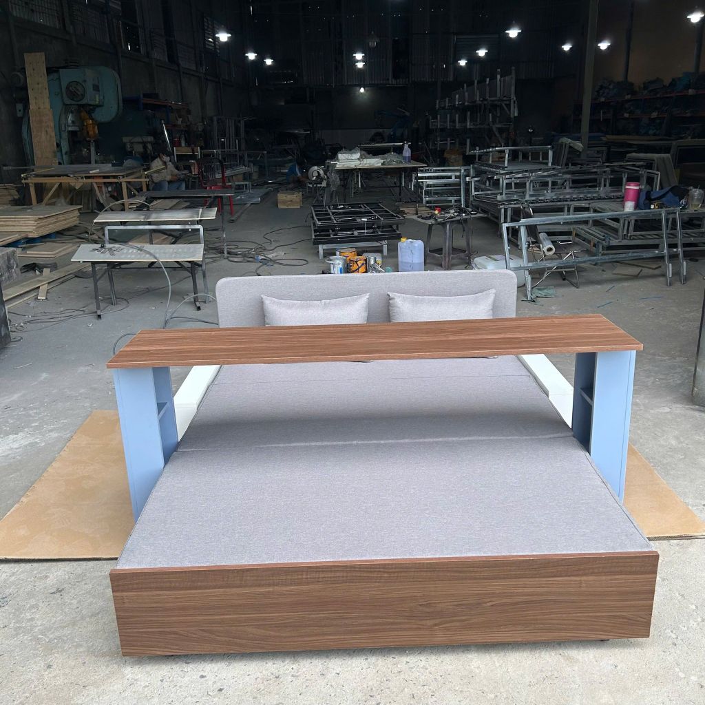 Sofa giường 4 trong 1 SmartFurni SMF28C - Tích hợp bàn làm việc + bàn ăn