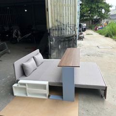 Sofa giường 4 trong 1 SmartFurni SMF28C - Tích hợp bàn làm việc + bàn ăn