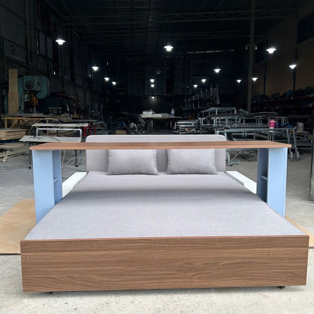 Sofa giường 4 trong 1 SmartFurni SMF28C - Tích hợp bàn làm việc + bàn ăn