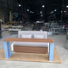 Sofa giường 4 trong 1 SmartFurni SMF28C - Tích hợp bàn làm việc + bàn ăn