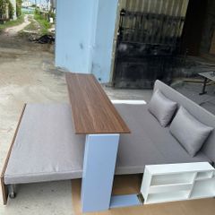 Sofa giường 4 trong 1 SmartFurni SMF28C - Tích hợp bàn làm việc + bàn ăn