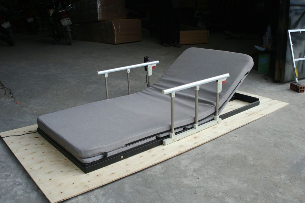 Giường Nâng Lưng Và Chân Tự Động SmartFurni - Phiên Bản 2 Động Cơ SM-GTL460