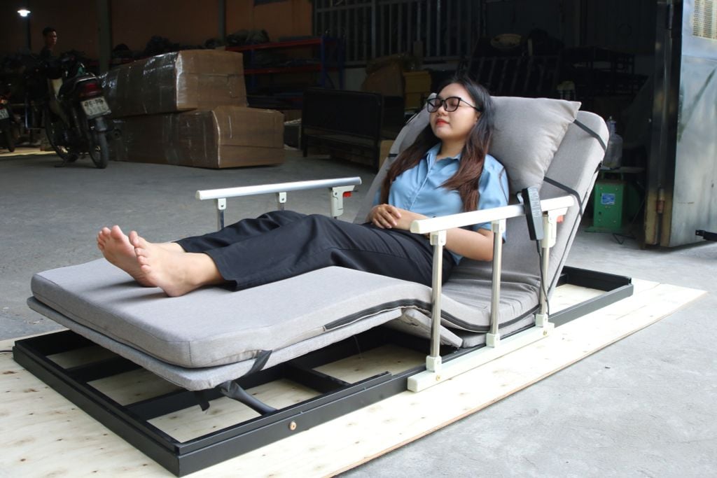 Giường Nâng Hạ Tự Động SmartFurni - Phiên Bản 2 Động Cơ SM-GTL460