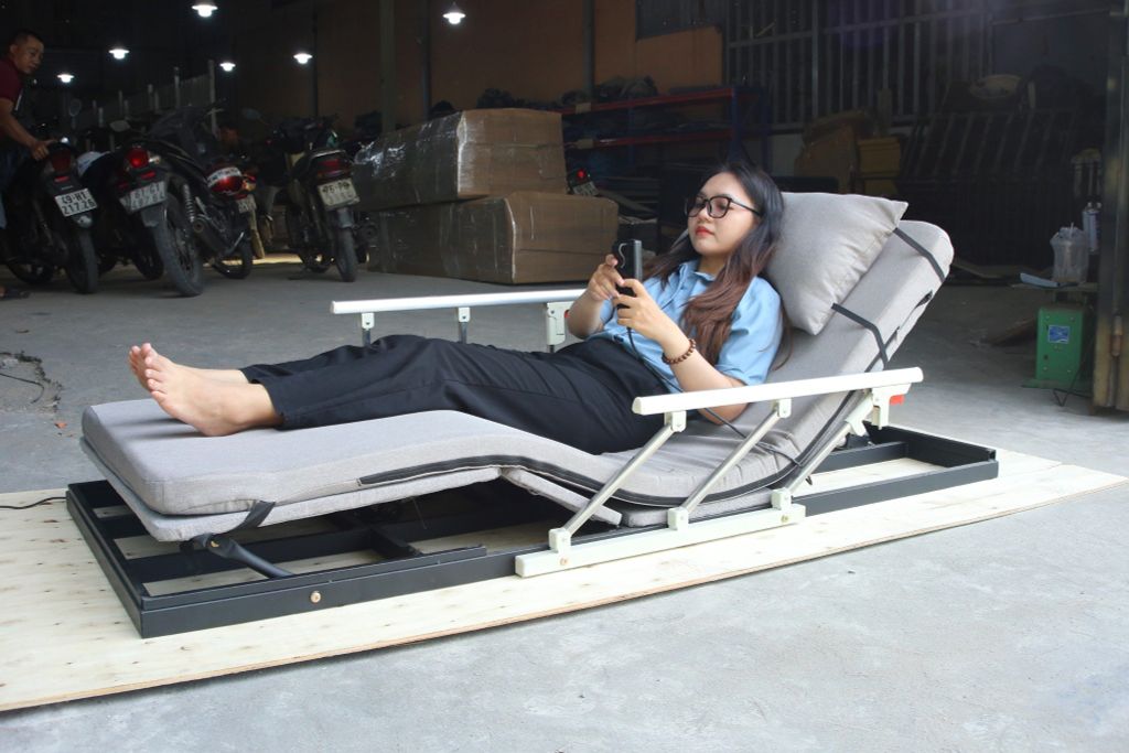 Giường Nâng Hạ Tự Động SmartFurni - Phiên Bản 2 Động Cơ SM-GTL460