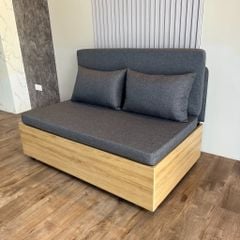 Sofa giường gấp gọn vải lanh canvas SmartFurni - SMF23