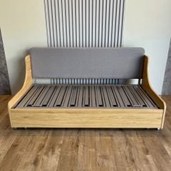 Sofa giường gấp gọn vải lanh canvas SmartFurni - SMF22