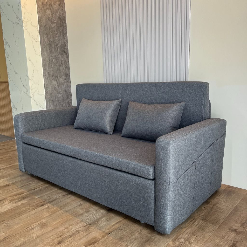 Sofa giường đa năng vải lanh canvas SmartFurni - SMF12A