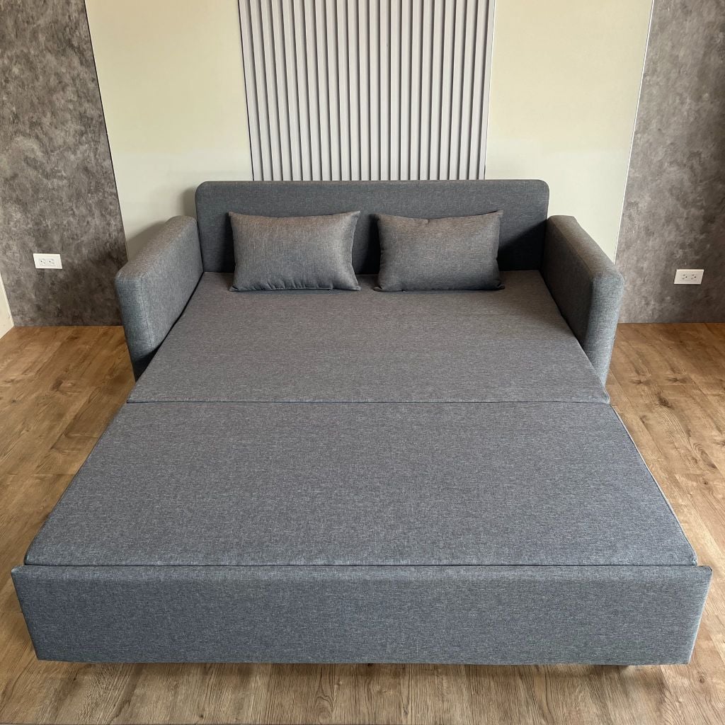 Sofa giường đa năng vải lanh canvas SmartFurni - SMF12A