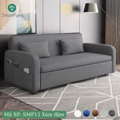 Sofa giường đa năng vải lanh canvas SmartFurni - SMF12A