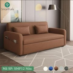Sofa giường đa năng vải lanh canvas SmartFurni - SMF12A