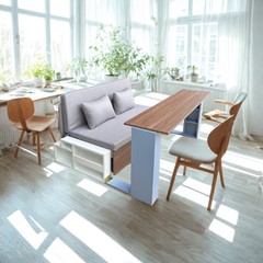 Sofa giường 4 trong 1 SmartFurni SMF28C - Tích hợp bàn làm việc + bàn ăn