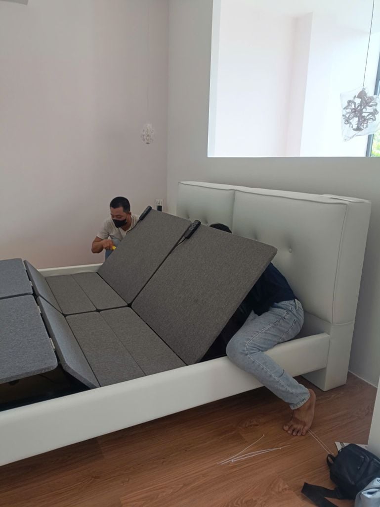 Giường công thái học SmartFurni - SMF801