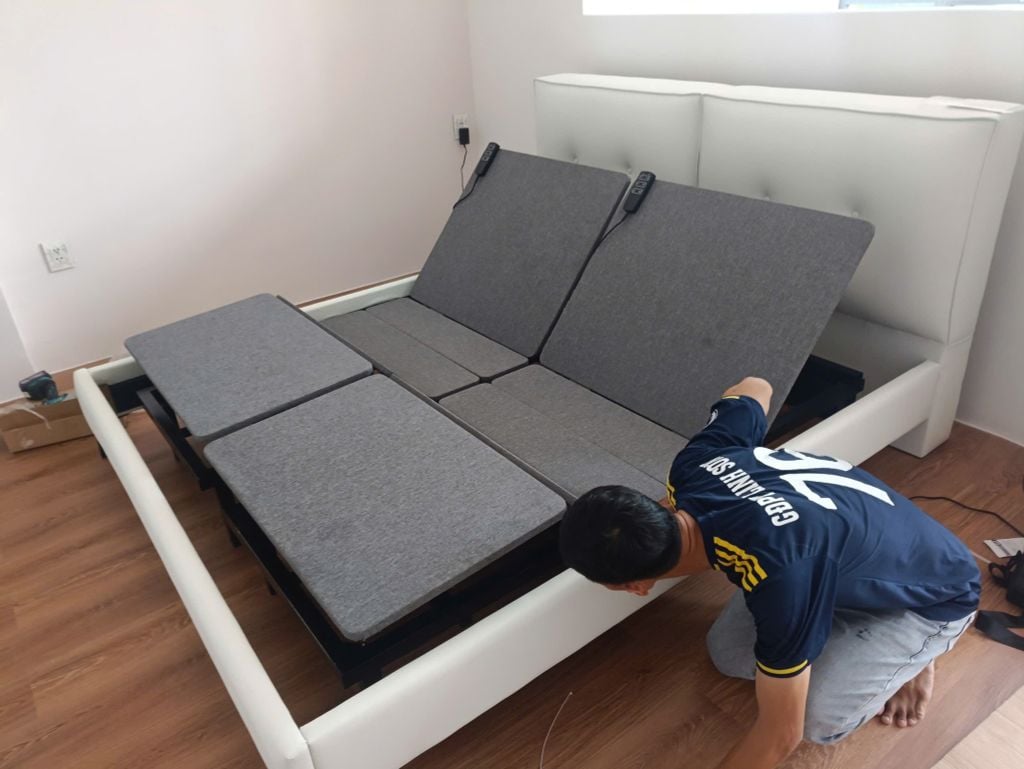 Giường công thái học SmartFurni - SMF806