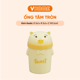  Lọ Đựng Tăm, Hũ Gia Vị Dễ Thương, Nhiều Màu Sắc - Nhựa Vĩ Hưng 