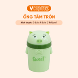  Lọ Đựng Tăm, Hũ Gia Vị Dễ Thương, Nhiều Màu Sắc - Nhựa Vĩ Hưng 