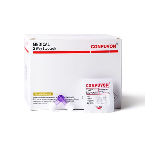  Conpuvon 2way Stopcock Connector 0.5 - Đầu nối pha trộn y tế đạt chuẩn 