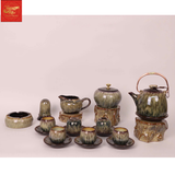  Ấm Chén Men Nham Thạch Bát Tràng 