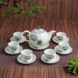  Bộ Ấm Chén Trà Bông Lau 