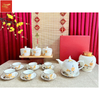  Bộ Ấm Chén Hoa Mai 