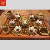  Bộ Ấm Chén Uống Trà Bát Tràng 