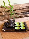  Bộ Ấm Chén Trà Trúc Nhũ Vàng 