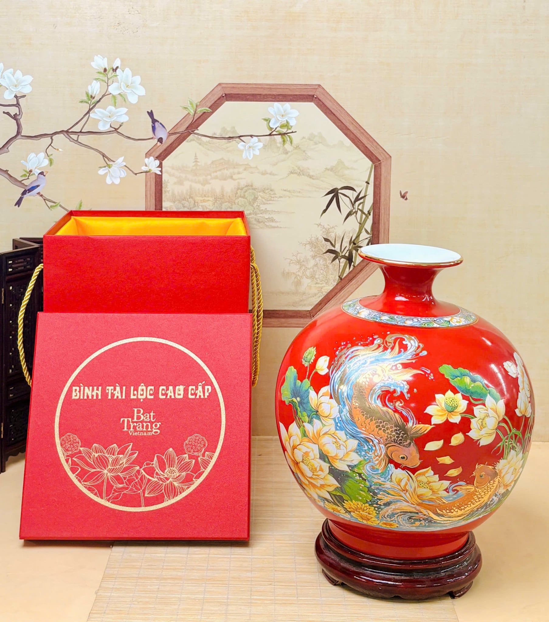  Bình Hút Lộc Niên Niên Hữu Dư 
