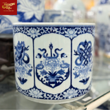  Bát Hương Vuốt Tay-Như Ý Cát Tường-Men Tràm Ngọc Nếp 