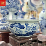  Bát Hương Dáng Lựu-Sen phú quý-Men Tràm Ngọc Nếp 