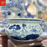  Bát Hương  Dáng Lư-Sen Phú Qúy-Men Tràm Ngọc Nếp 