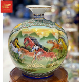  Bình Hút Lộc Nhị Cảnh Thuận Buồm Xuôi gió-Mã Đáo Thành Công H35 