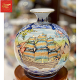  Bình Hút Lộc Nhị Cảnh Thuận Buồm Xuôi gió-Mã Đáo Thành Công H35 