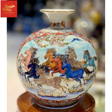  Bình Hút Lộc Nhị Cảnh Thuận Buồm Xuôi gió-Mã Đáo Thành Công H35 