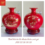  Bình Hút Lộc Thuận Buồm Xuôi gió Vẽ Vàng 