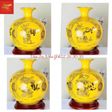  Bình Hút Lộc Vạn Sự Như Ý Màu Vàng 