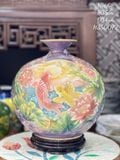  Bình Hút Lộc Nhị Cảnh Thuận Buồm Xuôi Gió -Sen Cá H35 