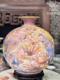  Bình Hút Lộc Công Danh Phú Qúy Vẽ Vàng H35 Màu Tím 
