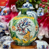  Bình Hút Lộc Tú Cảnh-Vẽ Vàng H35 