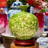  Bình Hút Lộc Thuận Buồm Xuôi gió Vẽ Vàng H30 