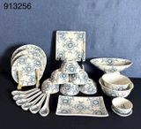  Bộ Đồ Ăn Họa Tiết Hoa Dây-Bát Tràng 
