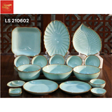  Bộ Đồ Ăn màu xanh ngọc 