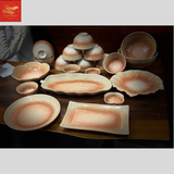  Bộ Đồ Ăn Men Hỏa Biến Bát Tràng 